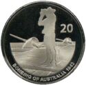 20 Cents (Bombing of Australia 1942. Silver)