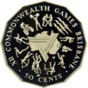 50 Cents (XII Commonwealth Games - Brisbane)