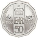 50 Cents (Golden Jubilee - Silver edition)