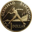 1 Dollar (XXV. Olympic Games in Barcelona)