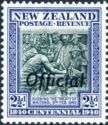Signing the Treaty of Waitangi (Overprint)