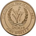 1 Dollar (International Year of Volunteers)