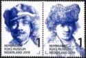 Rembrandt in the Rijksmuseum Se-Tenant Pair