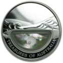 1 Dollar (Treasures of Australia. Keshi pearl)