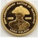 1 Pound (200th Anniversary Battle of Trafalgar, Lord Nelson - Gold)