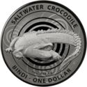 1 Dollar (Saltwater Crocodile-Bindi)