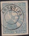 Coronel Bolognesi Overprinted