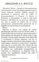 "Roch of Montpellier", Piraino, Armenio Editore Tip. - Brolo (IT), Sicily - Saints (M)
