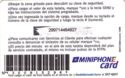 Miniphone card (small CARD)12/98