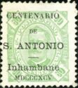 Overprint on Mocambique stamp