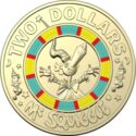 2 Dollars (Mr Squiggle 60 Years. Mr Squiggle)