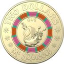 2 Dollars (Mr Squiggle 60 Years. Gus)