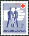 Charity stamp (Red Cross week)