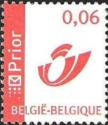 Priority Stamp with Red Prior Logo (Posthorn)