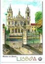 Lisboa-Painting of Basilica de Estrela