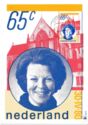 Queen Beatrix (1938-) & church