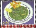 This is Belgium 4th Issue - Eel in Green