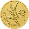 100 Dollars (State Floral Emblems - Mangles' Kangaroo Paw Flower)
