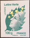 Marianne max 100g Lettre Verte