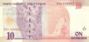 10 New Turkish Lira