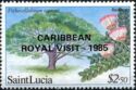 Raintree - Royal Visit overprint 1985