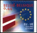 European Union - Flag of Latvia Self-adhesive
