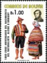 Bolivians in traditional Costumes