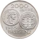 500 Schilling (2000th Anniversary - Bregenz)
