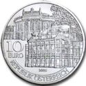 10 Euro (Reopening of the Burg Theater and Opera)