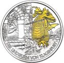 10 Euro (The Lindwurm at Klagenfurt. Gilded)