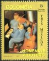 Three musicians, by F. Botero