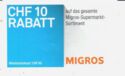 CHF 10 Rabatt - Migros