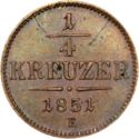 ¼ Kreuzer (E)