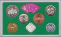 Various Yen (Mint set 1999 - Cherry Blossom Viewing in Osaka)