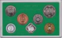 Various Yen (Mint set 1999 - Cherry Blossom Viewing in Osaka)