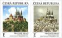 Paintings of Prague Castle In Different Seasons