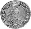 15 Kreuzer (Bishop Leopold Wilhelm von Österreich (Kremsier))