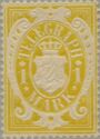 Coat of Arms in oval,value in Mark currency