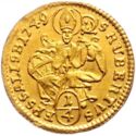 ¼ of Ducat (Archbishop Andreas Jakob von Dietrichstein)