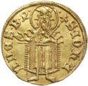 1 Ducat (Goldgulden. Archbishop Pillgrin II von Pucheim. No date)