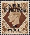 British Stamp Overprinted "B.M.A. Tripolitania"