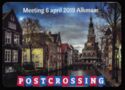 Postcrossing Meeting 6 april 2019 Alkmaar - city view with "De Waag" building