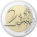 2 Euro (225th Anniversary of the Holiday of the Federation. Coloured)