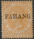 Straits Settlements with overprint PAHANG