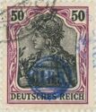 C.I.H.S. Handstamp on "Germania"