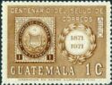 Centenary of Guatemala postage stamp