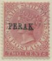 Straits Settlements Overprinted "PERAK"