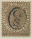Straits Settlements ovp Star & Crescent and S in Circle