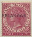 Straits Settlements overprinted SELANGOR