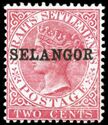 Straits Settlements overprinted SELANGOR